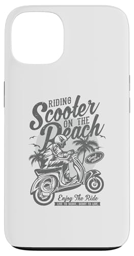 �r�[�`�ɏ��X�N�[�^�[ ���g�� ���B���e�[�W �A���e�B�[�N���X�^�C�� �f�U�C�� �X�}�z�P�[�X iPhone 13 �p