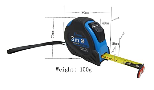 Cinta métrica profesional retráctil 3 m x 19 mm miniatura 2