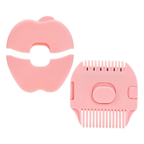 Recortador para Peine Cortapelos Manual de Doble Herramienta de Corte Portátil para Cuidado del Infantil de Manzana para Puntas Abiertas
