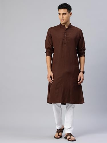 Image of Majestic Man Men's Pure Cotton Regular Fit Solid Pyjama