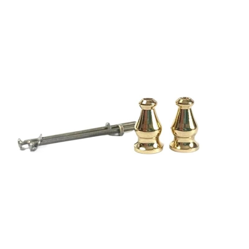 KUENCE 2PCS 1/700 1/350 1/1000 Scale Ship Model Display Column Screw Diameter 0.3cm/0.6cm Copper Pedestal Support Pillars Kit DIY Tools(For 1 to 700)