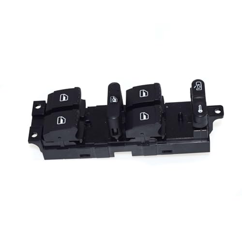 Interrupteur principal 1J4959857 avec commande centralisée pour vitres de Passat et Golf - 5