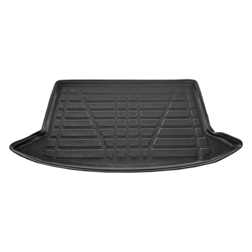 apline Compatible avec Hyundai Kona (OS) 2017-2022 Flexible Tapis de Coffre Plancher de Chargement Noir