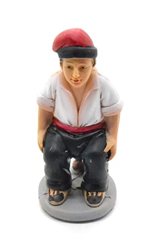 11 cm große versteckte Krippenfigur. Finden Sie die Weihnachtsfigur. Der Kackhaufen. Kagandenfigur. Krippenszenenset, Figuren, Jesus. 3 Könige. Modelle im Maßstab