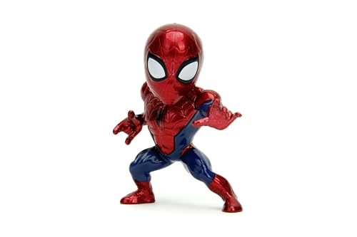 Jada Figurine Spiderman, Miles Morales ou Ghost Spider en métal, 7 cm, Vous recevrez Une unité d'un Personnage de Forme aléatoire (253220005)