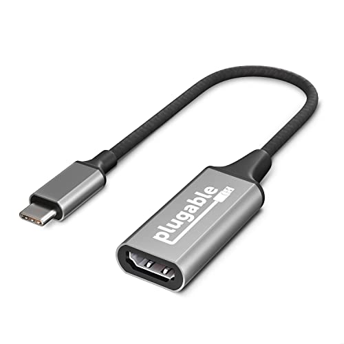 Adaptador USB-C a HDMI Plugable transmision de video fluida en monitor