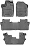 WeatherTech Custom Fit FloorLiner for Kia Carnival 8-Passenger (441672-1-2-5) - Black