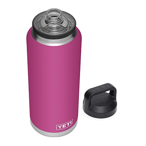 Image of YETI Rambler 46 oz Bottle, Leakproof, Vacuum Insulated, Stainless Steel with Chug Cap, Prickly Pear