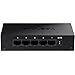 TRENDnet 5-Port Gigabit Desktop Switch, TEG-S51, 5 x Gigabit RJ-45 Ports, Ethernet Splitter, 10Gbps Switching Capacity, Fanless Design, Metal Enclosure, Lifetime Protection, Black