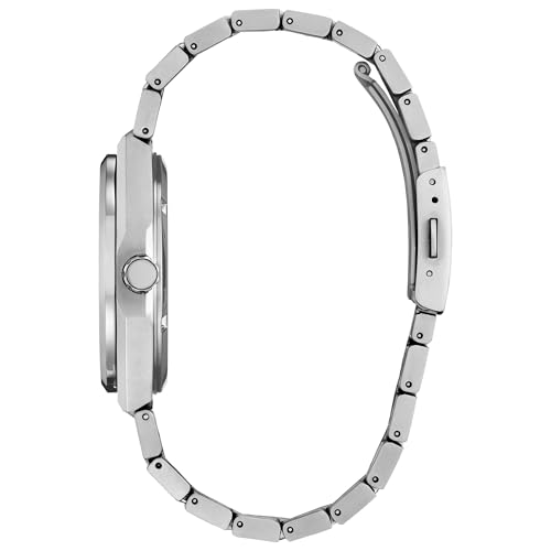 Image of CITIZEN Men's Eco-Drive Zenshin Three-Hand White Dial Super Titanium Watch 39mm - AW0130-85A