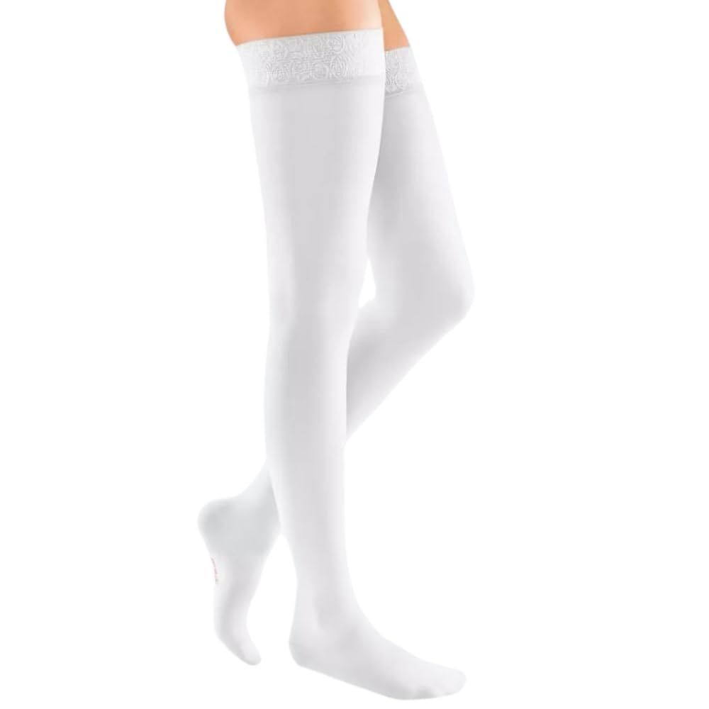Medi mediven Elegance KKL 2 AG Muslo Medias cortas topband Basic gpfma cerradas de punta