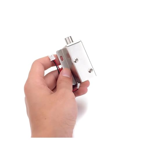 KLHRKNDGGO DC12V 電磁制御ロック ファイルディスプレイキャビネット ドア 引き出し ボルトロック 55 x 42 x 39mm