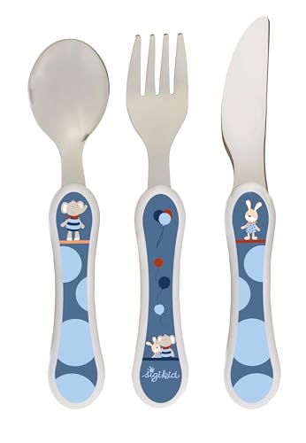 Besteck-Set Elefant Lolo Lombardo, 3 tlg. r PET Kindergeschirr