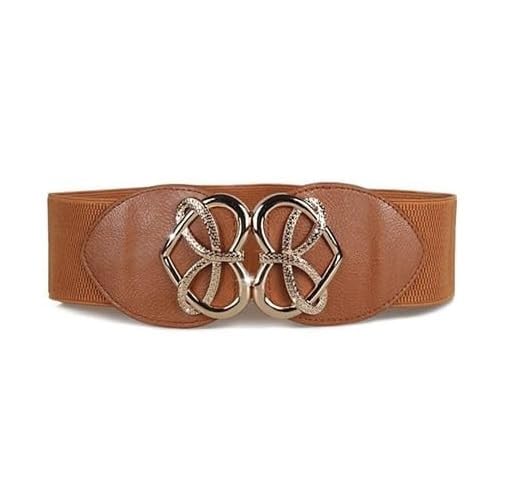 Wide Waist Belt For Women | Stylish Leather Belt For Skirt/Dresses/Blazers/Outfit | For Special Occasions | Stretchy Slim Ladies Belt | Designer Waistband (Pack of 1,Multicolor)-image-35