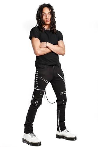 Tripp Studded Bondage Pants [Black]2