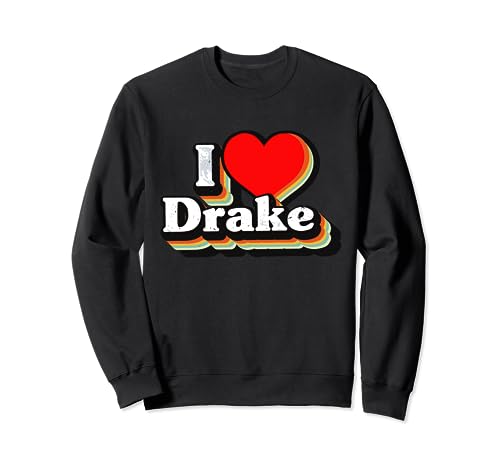 Cute Matching Couple Spouse I Love Heart Drake Sweatshirt
