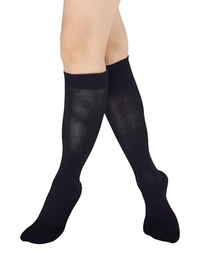 Women's Cushioned Odor Control Compression Knee High/Low Cut Non Slip Gel Grips Yoga Pilate Barre Dance Socks4