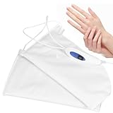 Electric Heated Mittens Gloves, Over Sized Nail Art Manicure Warmer Mittens Beauty Spa Mitts Thermal Moisturizing Hand Warmers for Paraffin Hand Wax Treatment with Adjustble Temperature for Women