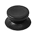 Sourcing map Couvercle Boutons Casseroles Poignée Couvercles Remplacement Chaleur Résistance Plastique Bouton pour Cuisine Ustensiles Cuisson Maison Assessories Noir