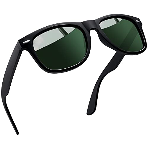 Image of Joopin Square Sunglasses Polarized UV400 Designer Sun Glasses Men Women | Oversized, Plastic Frame, Retro, Vintage, Unisex, Trendy Shades for Driving, Party, Fishing, Business, Costume