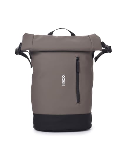 KCB Mochila Antirrobo Mediana Base | Seguridad y Estilo | Acceso Fácil a tus Pertenencias | Gran Capacidad y Comodidad | Asas Ajustables | 100% Vegano | Color Gris