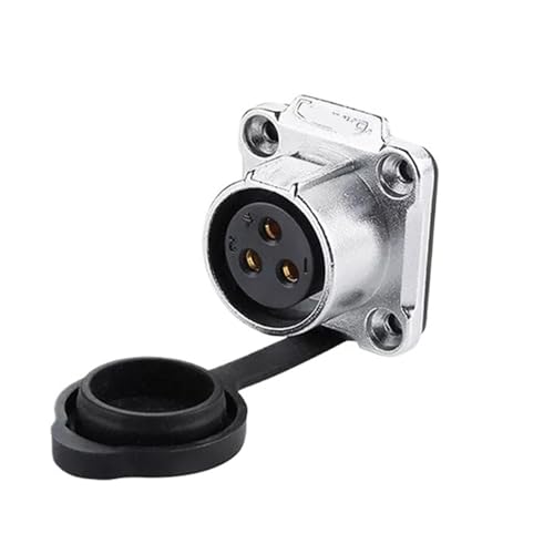 Signal exterieur etanche IP67 via connecteur industriel 3 broches de jardin