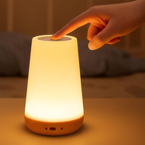 Luminária de Mesa Portátil Led Abajur Adequada Para Quarto Sala D...