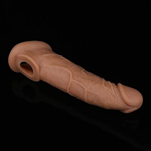 Tollew 98512785412792039 New Soft Realistic Sleeve Extender Sheath For Men Male Enhancement Extension Sleeve Massage 2039 thumb #2