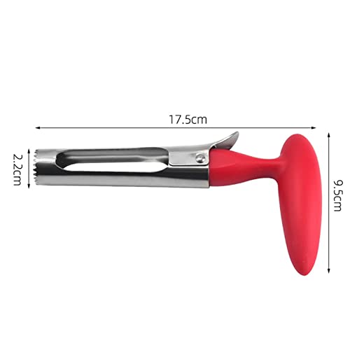 Mandolina y Cuchillo Cortador de Núcleo de Manzana de Acero miniatura 2