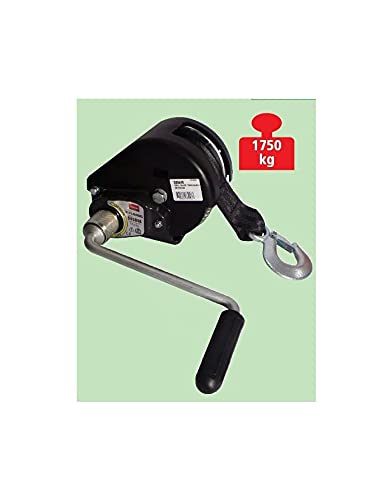 TRAILERS EQUIPEMENT Treuil de halage Auto freiné - Charge Max.1750 kg - avec Sangle 8 m