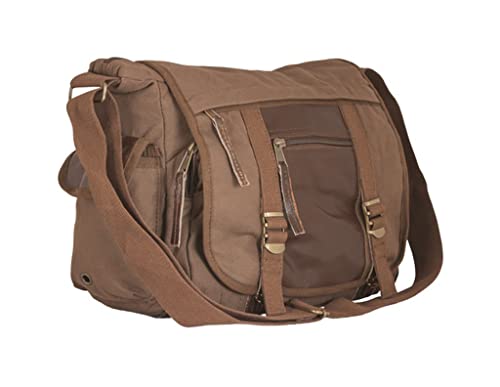 Fox Outdoor 43-28 Deluxe Concealed-Carry Messenger Bag - Vintage Olive B