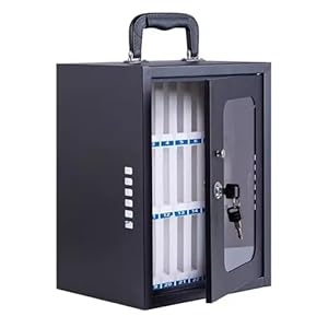 YNSHOP 24-Fach Handy-Schließfach Schrank