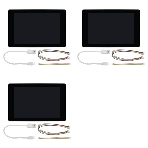 WT32-SC01 Plus Lot de 3 Écrans Tactiles 3,5 Pouces 320x480 avec Wi-Fi et Bluetooth Intégrés
