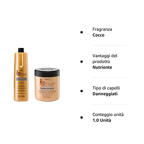 Kit Ki-Power EchosLine - Shampoo (Phase 1) 1000 ml...