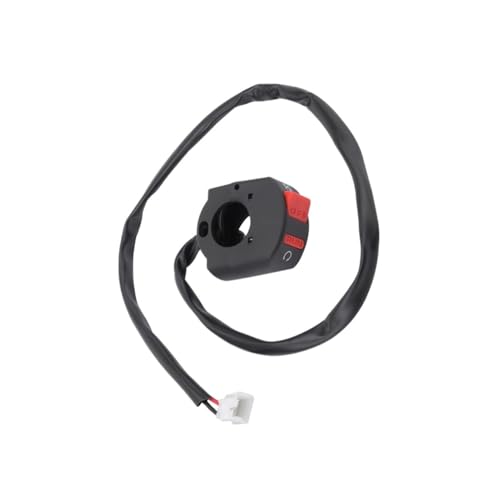 Interrupteur double ligne guidon 7/8 bouton de rechange pour réparer les feux de moto
