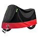 Produktbild SBFGH Motorrad Abdeckplane für Ducati Monster 937 Monster 821 1200 1200S, Staubdicht Wasserdichten Kratzer verhindern Motorrad Schutzhülle Motorrad Zubehör,B Black Red