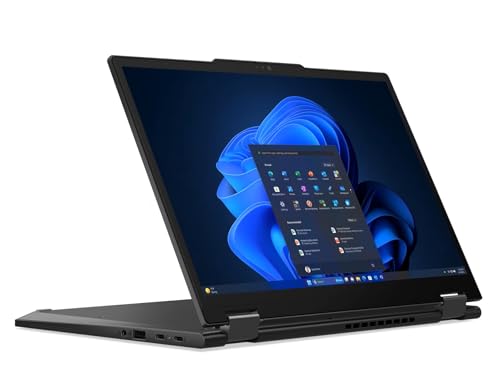 Image of Lenovo ThinkPad X13 2-in-1 Gen 5 Laptop with Intel Core Ultra 7 155U Processor, 13.3 inch WUXGA, Touch Display, 16GB RAM, 1TB SSD, Pen, 5MP RGB+IR Cam, Integrated Intel Graphics, FP Reader, and Win 11Pro