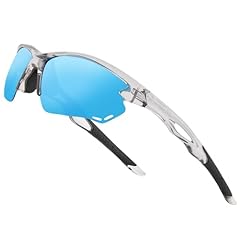 I-transparent Gray Frame Blue Lens