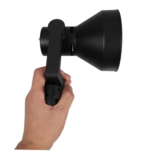 Pantalla para foco LED de hierro negro HANABASS de alta calidad 4