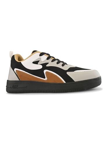 Image of Centrino Men's Sneakers | Cushioned Insole Comfortable Shoes | Trendy & Stylish Modern Sneakers | Durable Lightweight Sole Casual Walking Footwear (8182)