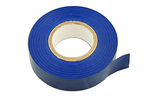 CONNECT 30375 19 x 20m PVC Insulation Tape - Blue (Pack of 10)