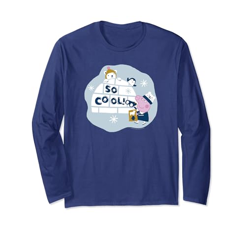T-shirt Peppa Pig manches longues pour enfant idéal en hiver
