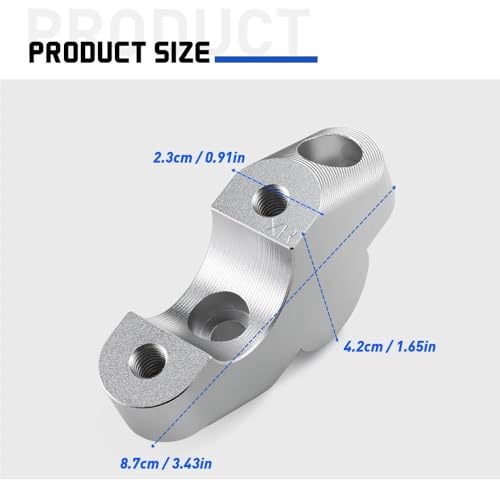 Elevador de manillar para motocicleta S1000XR adaptador de extensión 6