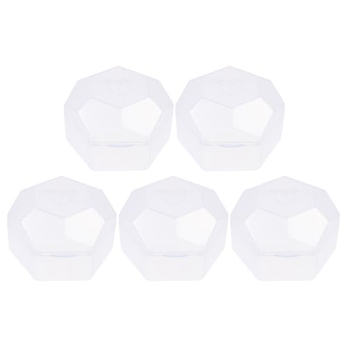 JOINPAYA 5pcs Pacifier Storage Box Pacifier Protective Case for Baby Keep Pacifiers Clean Safe Travel-Friendly Smooth Edges for Easy Access