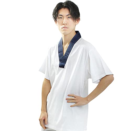 Fuuka Japanese Men's Kimono Underwear T-Shirt Juban