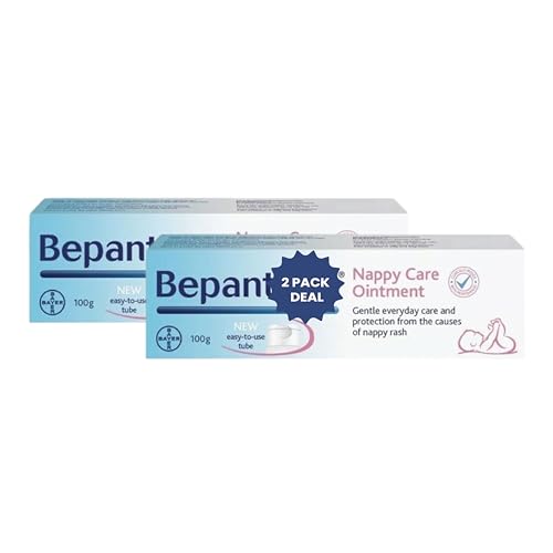 Bepantn Nappy (Diaper) Care Ointment 5%Percent, 100g X 2 PACK