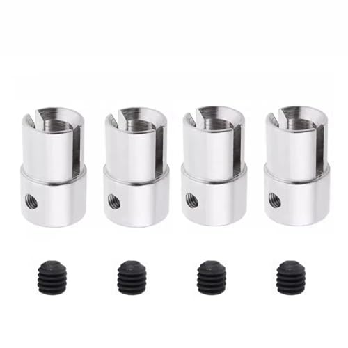 RC修理部品 For HSP For Volcano Epx Pro And Tsunami For Nitro Also For Universal 1/10ジョイントドライブカップB 02016交換部品 Modに適合(Silver,4pcs)