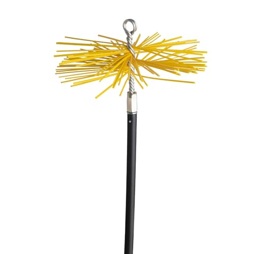 Kit de deshollinador 7m + 1 erizo de PVC 250mm WERKA PRO