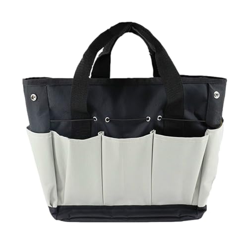Bolsa de armazenamento de jardinagem | Organizador de sacola de jardinagem com bolsos e alça | Bolsa