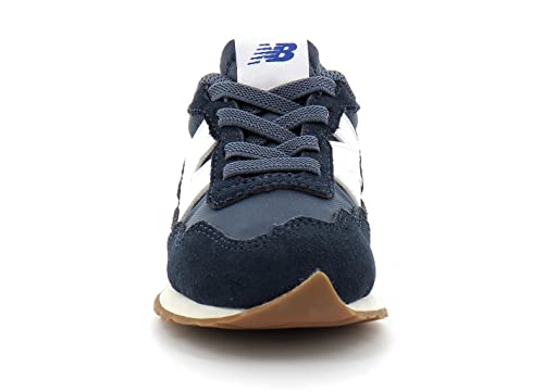 New Balance Kids 237 Bungee Sneaker, NATURAL INDIGO/MOONBEAM, 6 M Toddler (1-4 Years)3